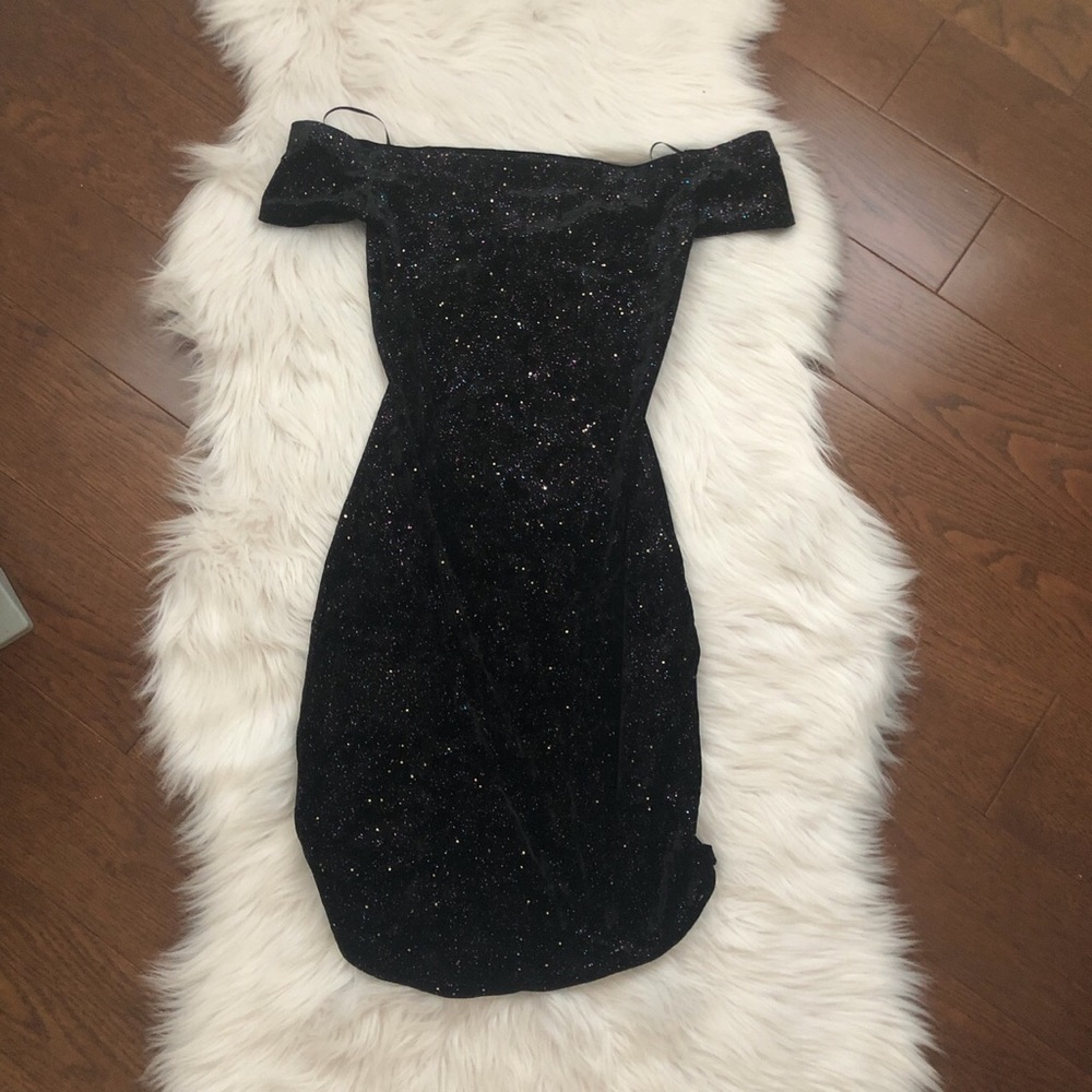 Windor black sparkly dress